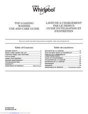 Whirlpool WTW4800BQ Manuals | ManualsLib