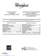 Whirlpool WTW4850BW Manuals | ManualsLib