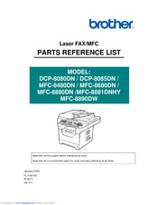 Brother MFC-8480DN Manuals | ManualsLib