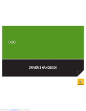 Renault Clio 3 Manuals Manualslib
