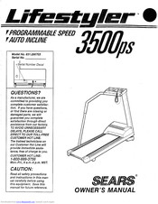 Lifestyler Lifestyler 3500ps Manuals | ManualsLib