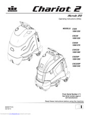 Windsor chariot iScrub cs22sp Manuals | ManualsLib