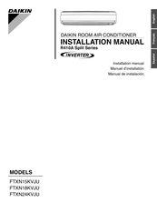 Daikin FTXN18KVJU Manuals | ManualsLib