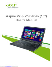 Acer Aspire V5 573g User Manual Pdf Download Manualslib