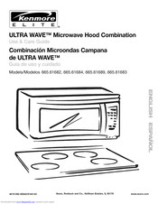 Kenmore Ultra Wave Microwave Hood Combination 665 61682 Use And Kenmore Ultra Wave Microwave Hood