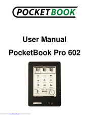 Obreey PocketBook Pro 602 Manuals