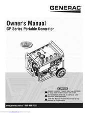 Generac power systems GP Series Manuals | ManualsLib