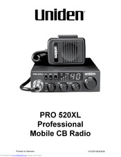 Uniden PRO 520XL Manuals | ManualsLib