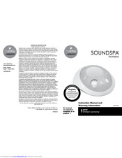 Homedics Soundspa Manuals | ManualsLib