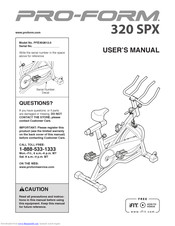 proform 320 spx