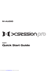 X session pro m-audio software download