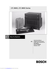 Bosch Ltc 8600 Instruction Manual Pdf Download