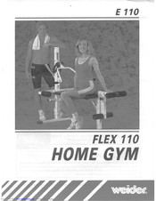 Weider 110 L B Weight Set User Manual Pdf Download Manualslib