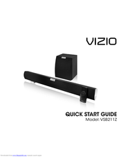 Vizio VSB211Z Manuals | ManualsLib