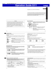 casio 5554 manual