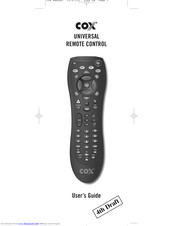 Cox Cox Universal Remote Control Manuals | ManualsLib
