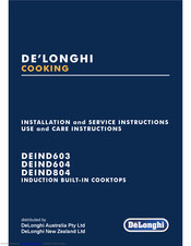 Delonghi Deind603 Use And Care Instructions Manual Pdf Download