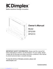 Dimplex DFI2309 Manuals | ManualsLib