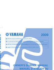 Yamaha YZ250F 2009 Manuals | ManualsLib