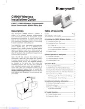 Wiring Diagram Honeywell Cmt927 - Wire