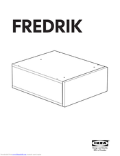 Ikea Fredrik Draw Silver Instructions Manual Pdf Download