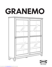 Ikea Granemo Glass Door Cabinet 64x68 Instructions Manual Pdf Download Manualslib