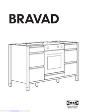 Ikea Bravad Cabinet Built In Oven Cooktop Manuals