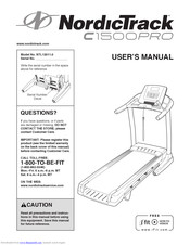 Nordictrack C 1500 Pro Manuals | ManualsLib