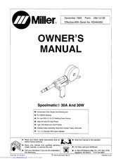 Miller electric Spoolmatic 30A Manuals | ManualsLib