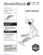 nordictrack elliptical e7 7