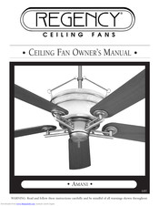 Regency Ceiling Fans Bimini Manuals