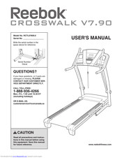 reebok crosswalk v7 90 manual