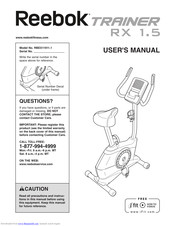 reebok series 5 exercise bike manual