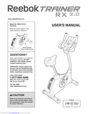reebok exercise bike manual