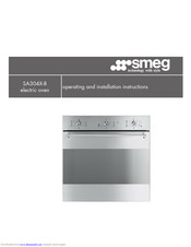 Smeg Sa304x 8 Operating And Installation Manual Pdf Download