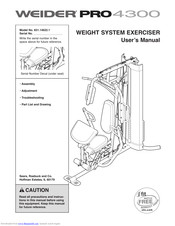 Weider Pro 4300 Exercise Chart Download