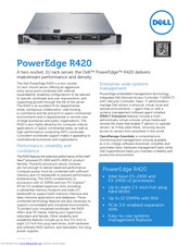 Dell PowerEdge R420 Manuals