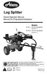 Ariens 22-Ton Log Splitter Manuals | ManualsLib