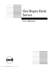 Oce Repro Desk Manuals