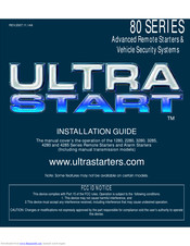 Ultra remote starter manual remote