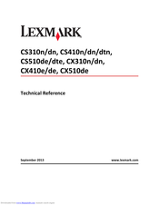 lexmark cs510dte