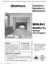 Montigo Homefire Plus Md38dt I 2 Manuals