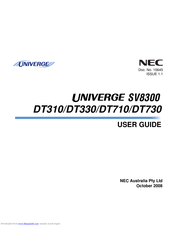 Nec Dt 300 Manuals