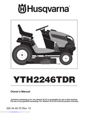 Husqvarna YTH2246TDR Manuals