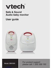 vtech safe & sound digital audio baby monitor bm1000