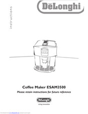 Delonghi ESAM3500 Manuals | ManualsLib