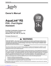 Jandy AquaLink RS Manuals | ManualsLib