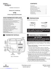 White Rodgers Thermostat Wiring Diagram 1F78 from data2.manualslib.com