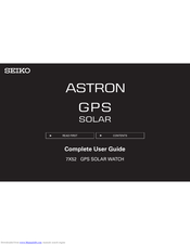 seiko astron user manual
