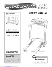 proform 770 ekg